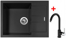 Sinks AMANDA 650 Nanoblack+MIX 35 N...